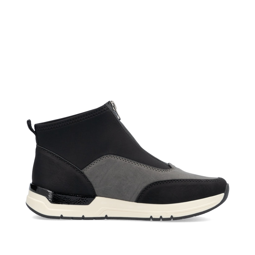 Rieker Artikelnummer 58956-00 Rieker Damen Slipper carbonschwarz Fabrikpreis