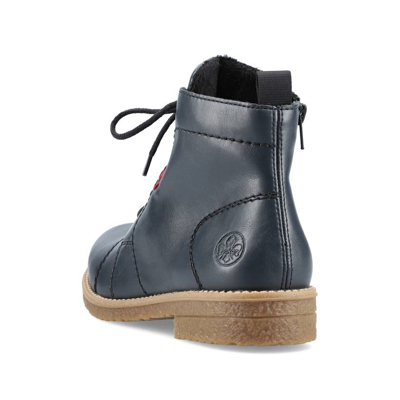 Rieker Artikelnummer 73500-14 Rieker Damen Schnürstiefel marineblau Sonderangebot