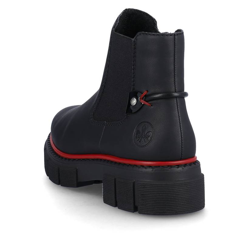 Rieker Artikelnummer M3859-00 Rieker Damen Chelsea Boots tiefschwarz Günstig kaufen