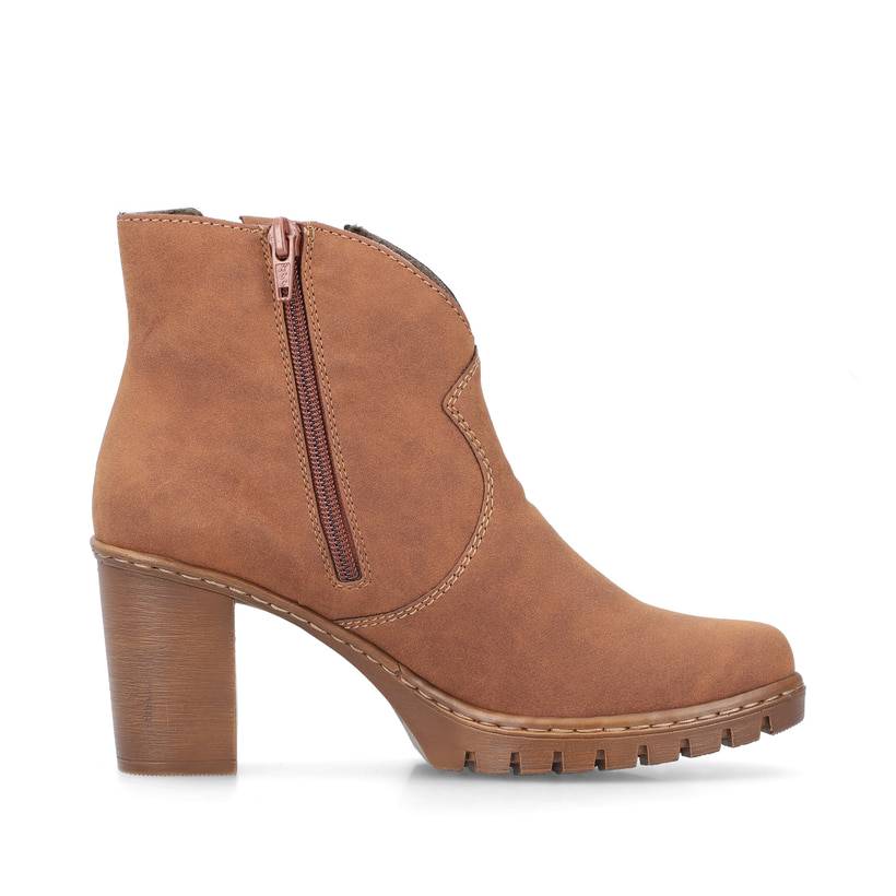 Rieker Artikelnummer Y2554-24 Rieker Damen Stiefeletten nougatbraun Versandkostenfrei