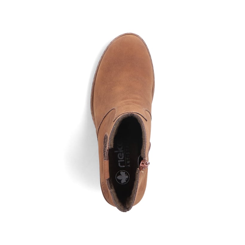 Rieker Artikelnummer Y2554-24 Rieker Damen Stiefeletten nougatbraun Versandkostenfrei