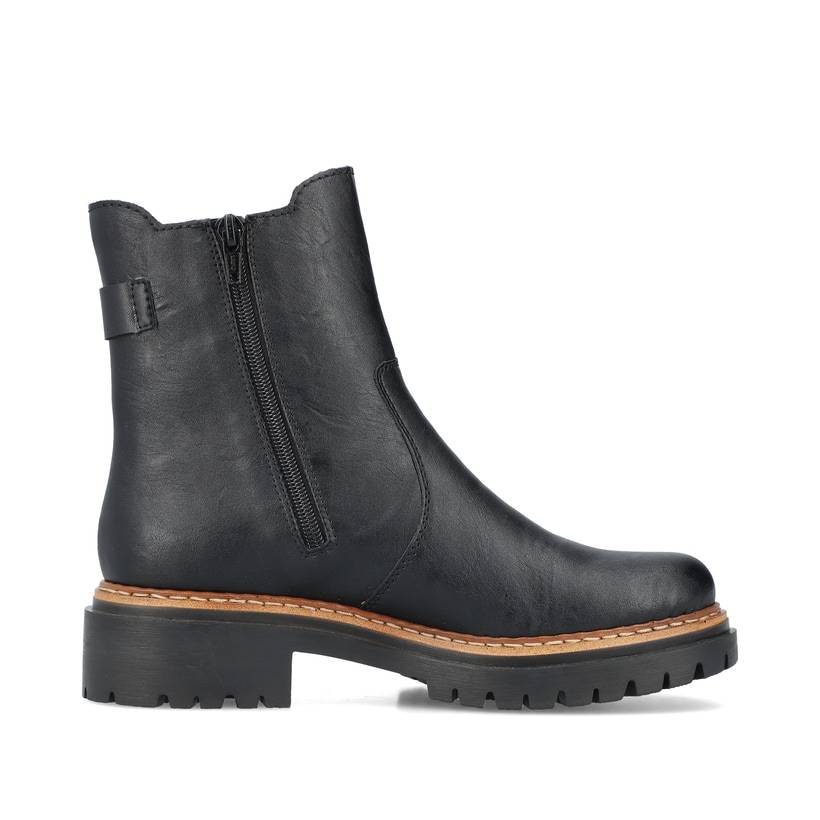Rieker Artikelnummer 72690-00 Rieker Damen Chelsea Boots asphaltschwarz Saisonschlussverkauf