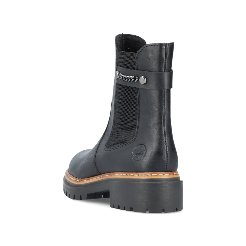 Rieker Artikelnummer 72690-00 Rieker Damen Chelsea Boots asphaltschwarz Saisonschlussverkauf