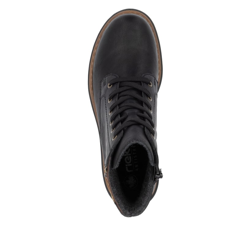 Rieker Artikelnummer 72617-00 Rieker Damen Biker Boots nachtschwarz Black Friday