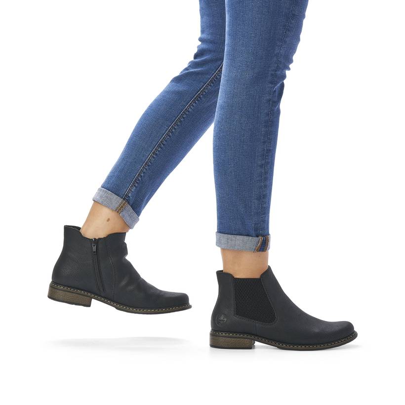 Rieker Artikelnummer Z4994-00 Rieker Damen Chelsea Boots tiefschwarz Weihnachtsangebot