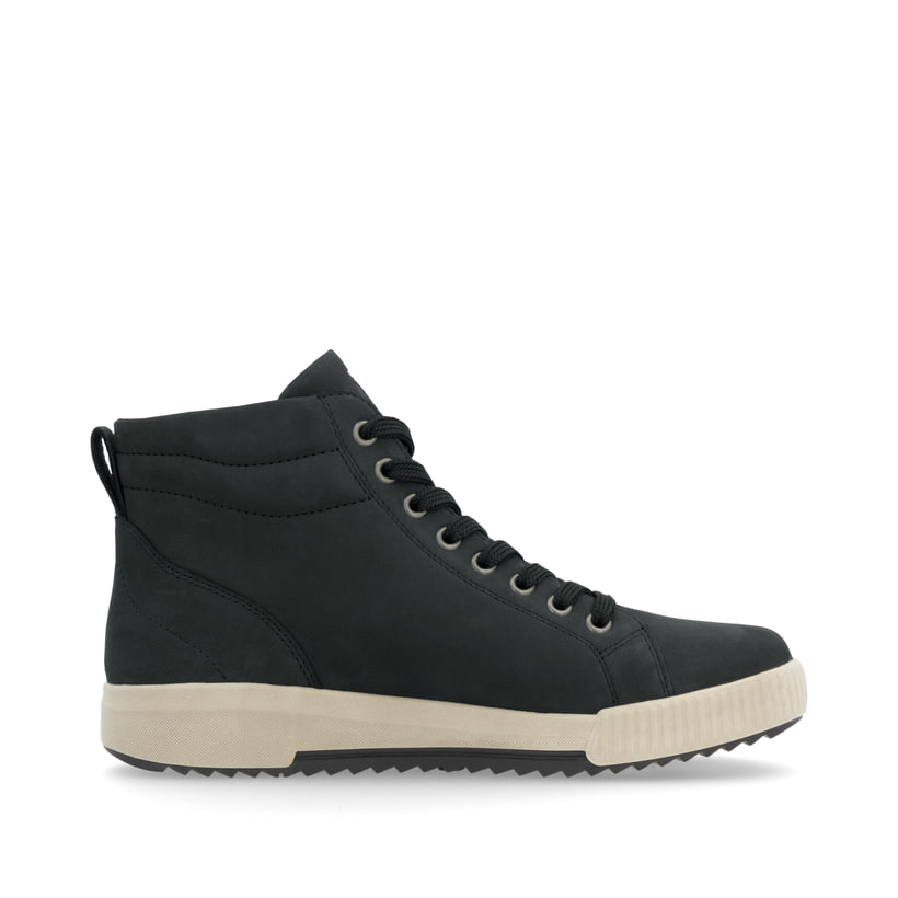 Rieker Artikelnummer W0164-14 Rieker Damen Sneaker High graublau Osterangebot