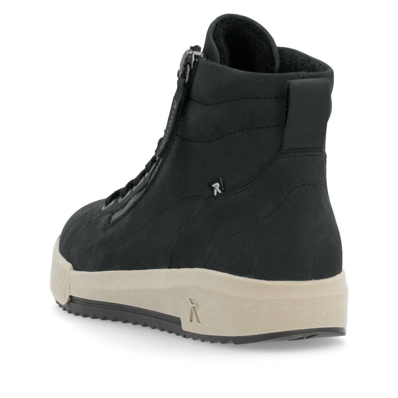 Rieker Artikelnummer W0164-14 Rieker Damen Sneaker High graublau Osterangebot