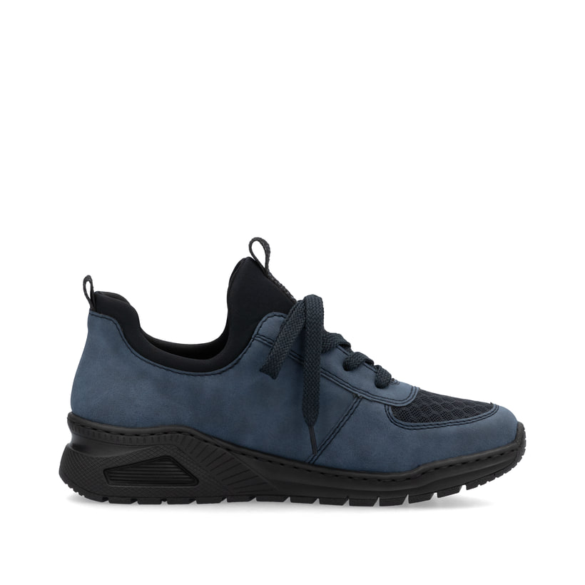 Rieker Artikelnummer M4970-14 Rieker Damen Slipper pazifikblau Muttertagsangebot