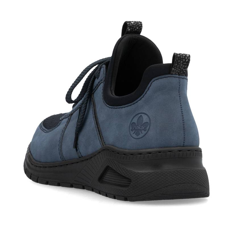 Rieker Artikelnummer M4970-14 Rieker Damen Slipper pazifikblau Muttertagsangebot