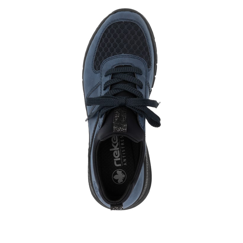 Rieker Artikelnummer M4970-14 Rieker Damen Slipper pazifikblau Muttertagsangebot