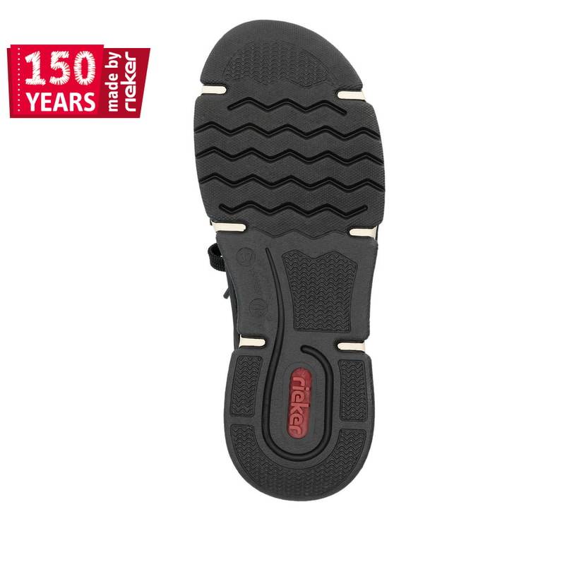 Rieker Artikelnummer 45973-00 Rieker Damen Slipper nachtschwarz Vatertagsangebot