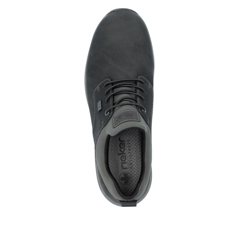 Rieker Artikelnummer B1052-00 Rieker Herren Slipper graphitschwarz Jubiläumsangebot