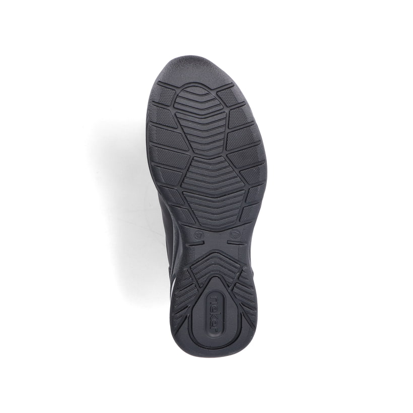 Rieker Artikelnummer M5610-00 Rieker Damen Schnürstiefel graphitschwarz Heißer Verkauf