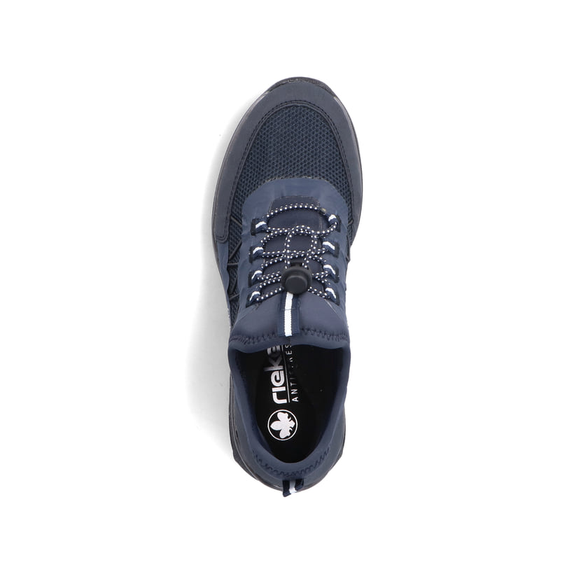 Rieker Artikelnummer M5658-14 Rieker Damen Slipper californiablau Online Outlet