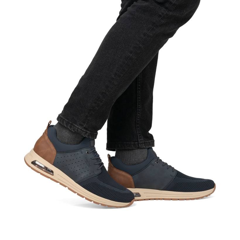 Rieker Artikelnummer B1050-14 Rieker Herren Slipper marineblau Zeitlich begrenztes Angebot