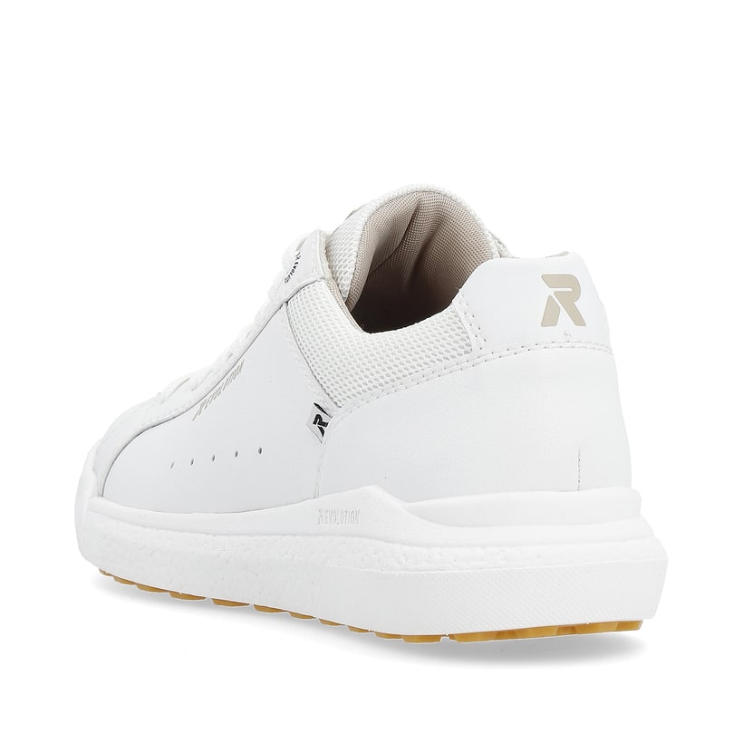Rieker Artikelnummer U1100-80 Rieker Herren Sneaker Low pearl white VIP-Rabatte