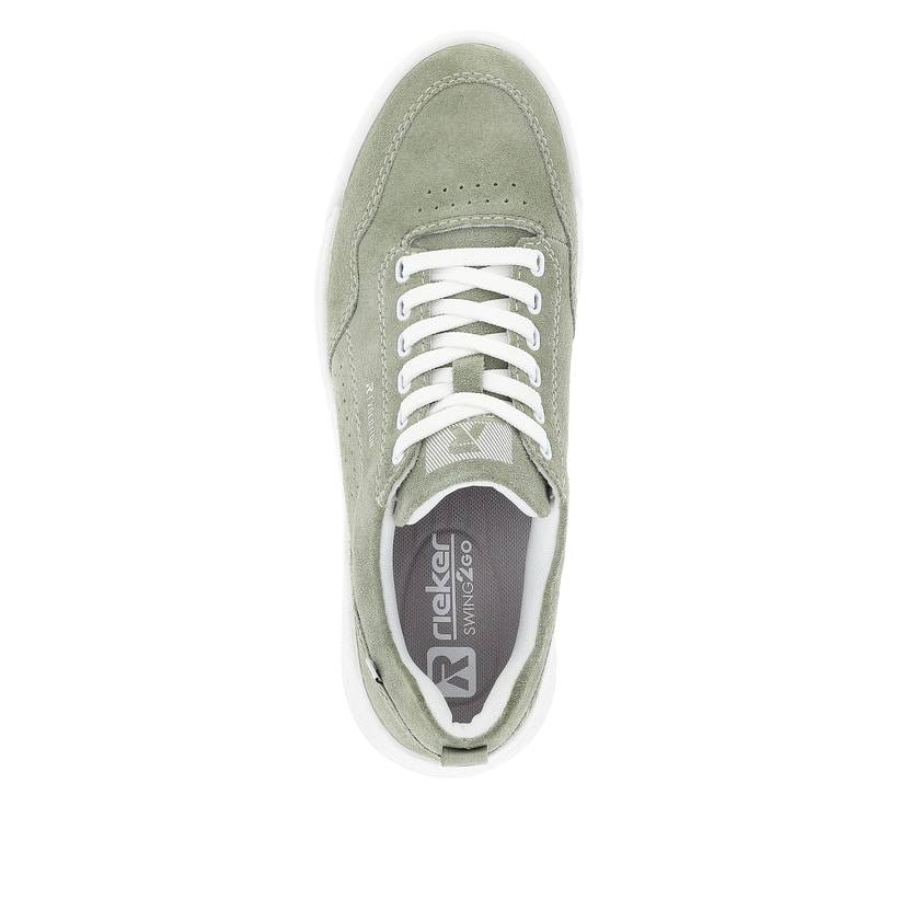 Rieker Artikelnummer W1101-52 Rieker Damen Sneaker Low khaki Wochenangebot