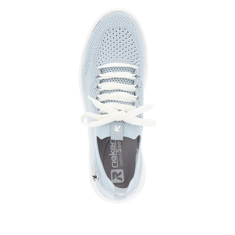 Rieker Artikelnummer W1103-10 Rieker Damen Slipper sky blue Kostenlose Rückgabe