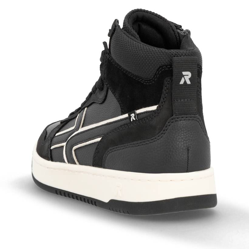 Rieker Artikelnummer U1970-00 Rieker Herren Sneaker High carbonschwarz Bis zu 50% Rabatt