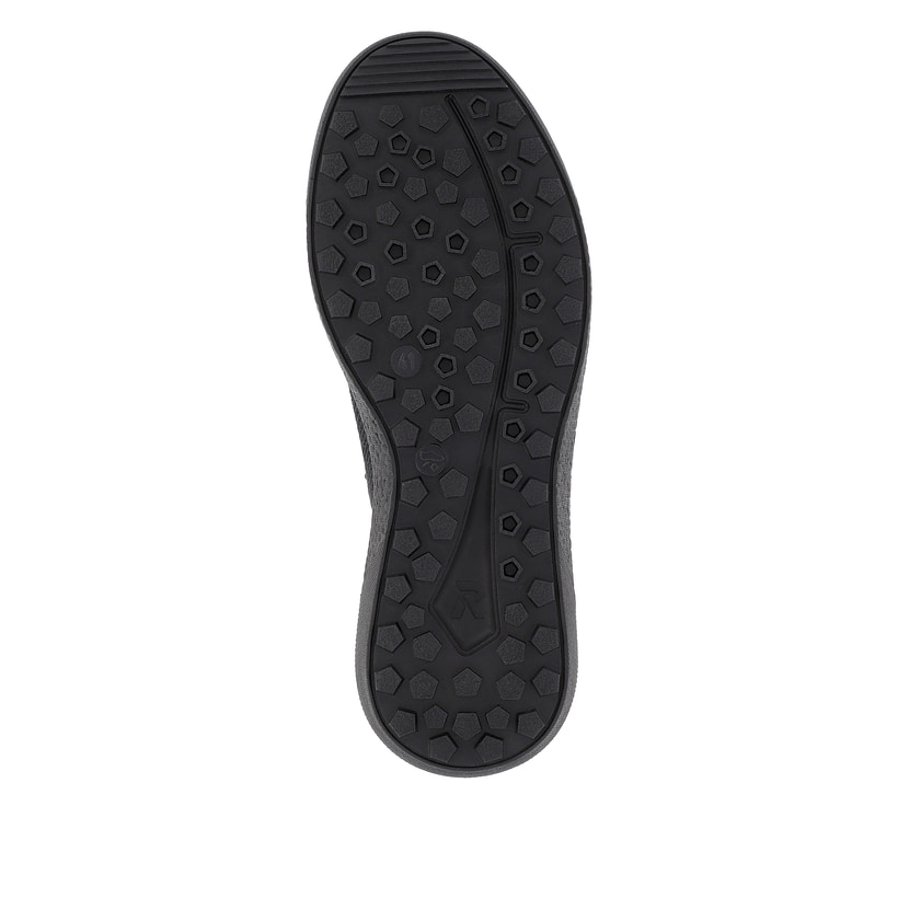 Rieker Artikelnummer U1103-00 Rieker Herren Slipper deep black Sonderangebot der Fabrik