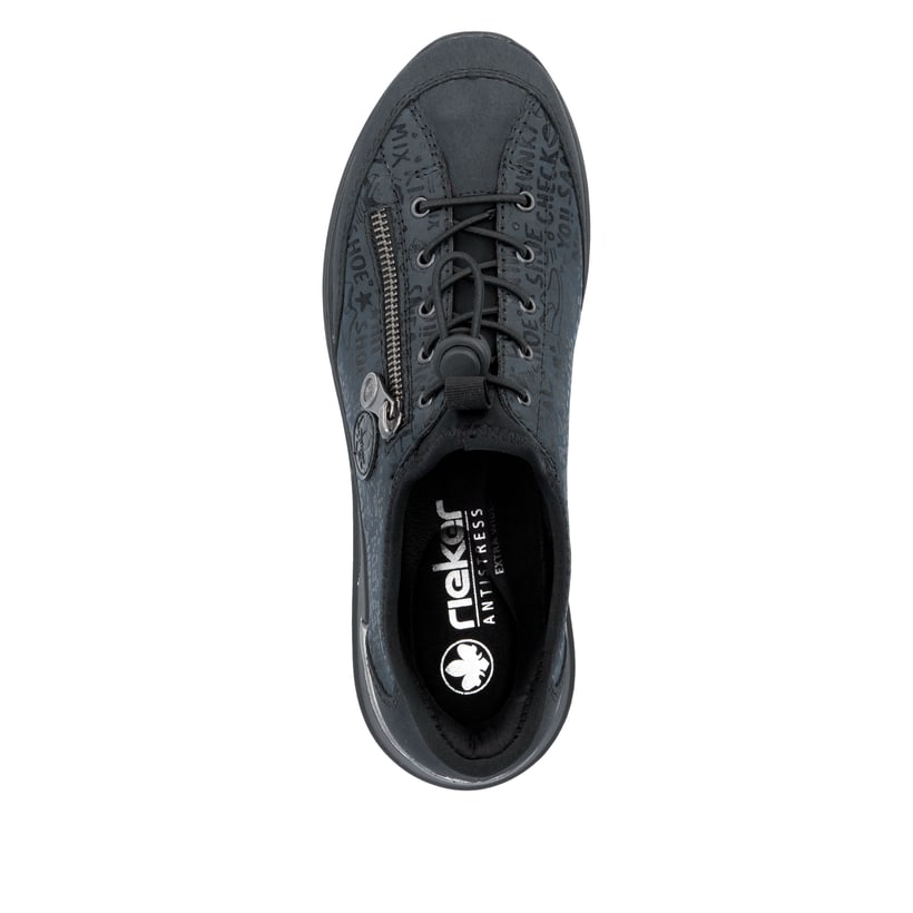 Rieker Artikelnummer N1455-14 Rieker Damen Slipper petrol Discount Store für neue Produkte