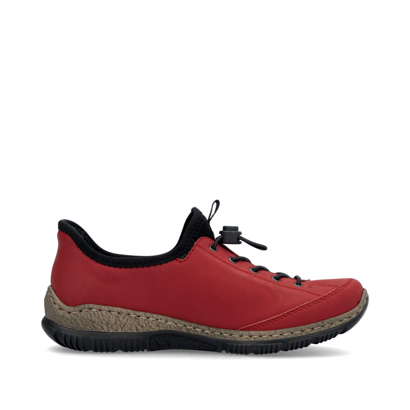 Rieker Artikelnummer N3267-33 Rieker Damen Slipper erdbeerrot Nur noch ein Tag übrig