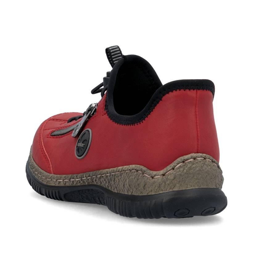 Rieker Artikelnummer N3267-33 Rieker Damen Slipper erdbeerrot Nur noch ein Tag übrig