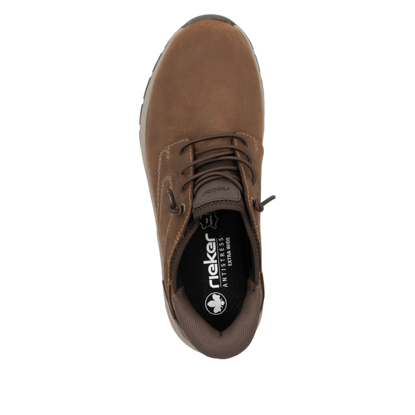Rieker Artikelnummer 11050-22 Rieker Herren Slipper nougatbraun 50% Rabatt mit kostenlosem Versand