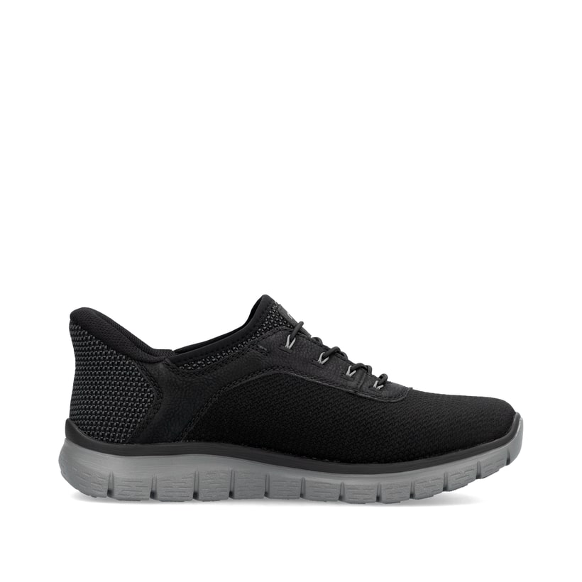 Rieker Artikelnummer B6656-00 Rieker Herren Slipper asphaltschwarz Clearance-Verkauf