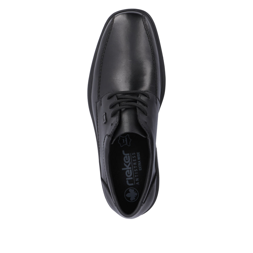 Rieker Artikelnummer B0013-00 Rieker Herren Schnürschuhe mitternachtsschwarz Kostenloser Versand international
