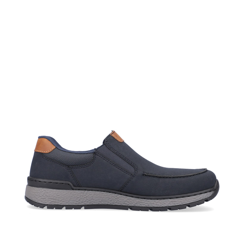 Rieker Artikelnummer B9062-15 Rieker Herren Slipper marineblau Im Verkauf