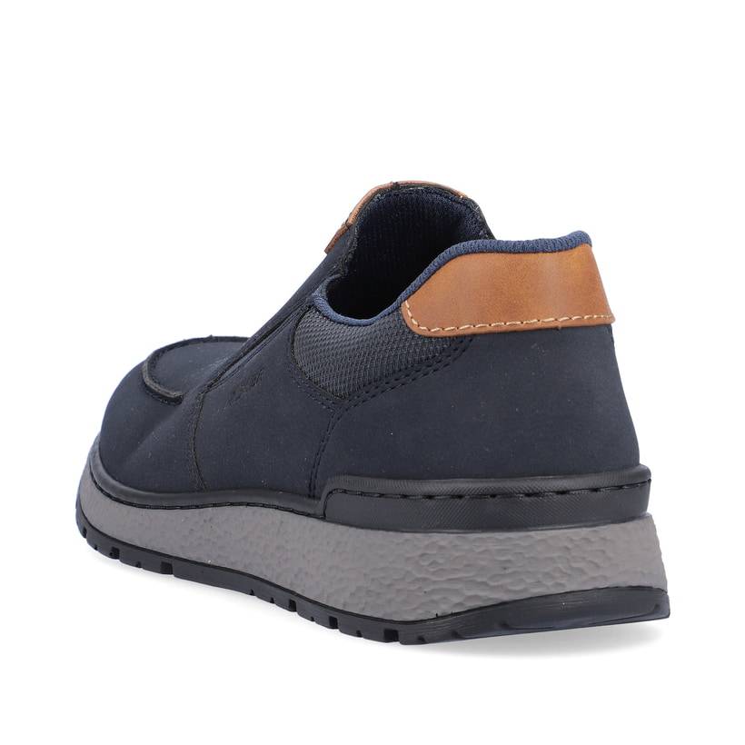Rieker Artikelnummer B9062-15 Rieker Herren Slipper marineblau Im Verkauf