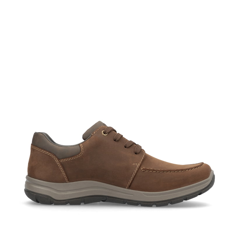Rieker Artikelnummer 03601-22 Rieker Herren Schnürschuhe nougatbraun 50% Rabatt für begrenzte Zeit