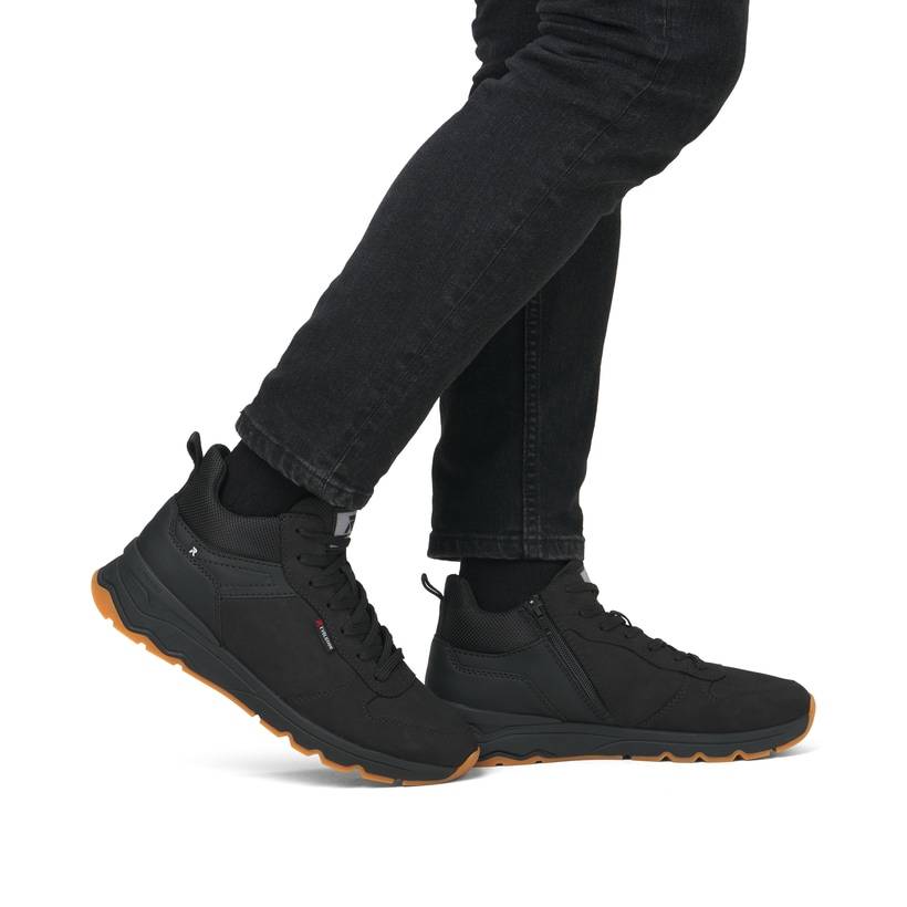 Rieker Artikelnummer U0970-00 Rieker Herren Sneaker Low graphitschwarz Rabatte dieses Monats