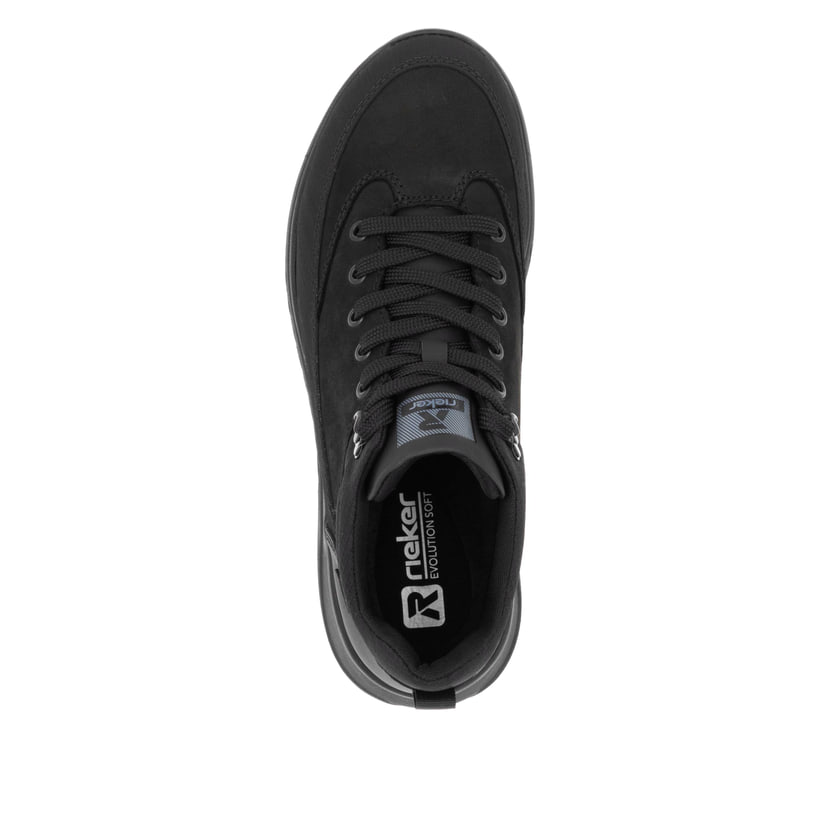 Rieker Artikelnummer U0173-00 Rieker Herren Schnürstiefel carbonschwarz Online