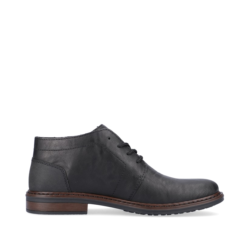 Rieker Artikelnummer 17604-00 Rieker Herren Schnürschuhe tiefschwarz Auslauf