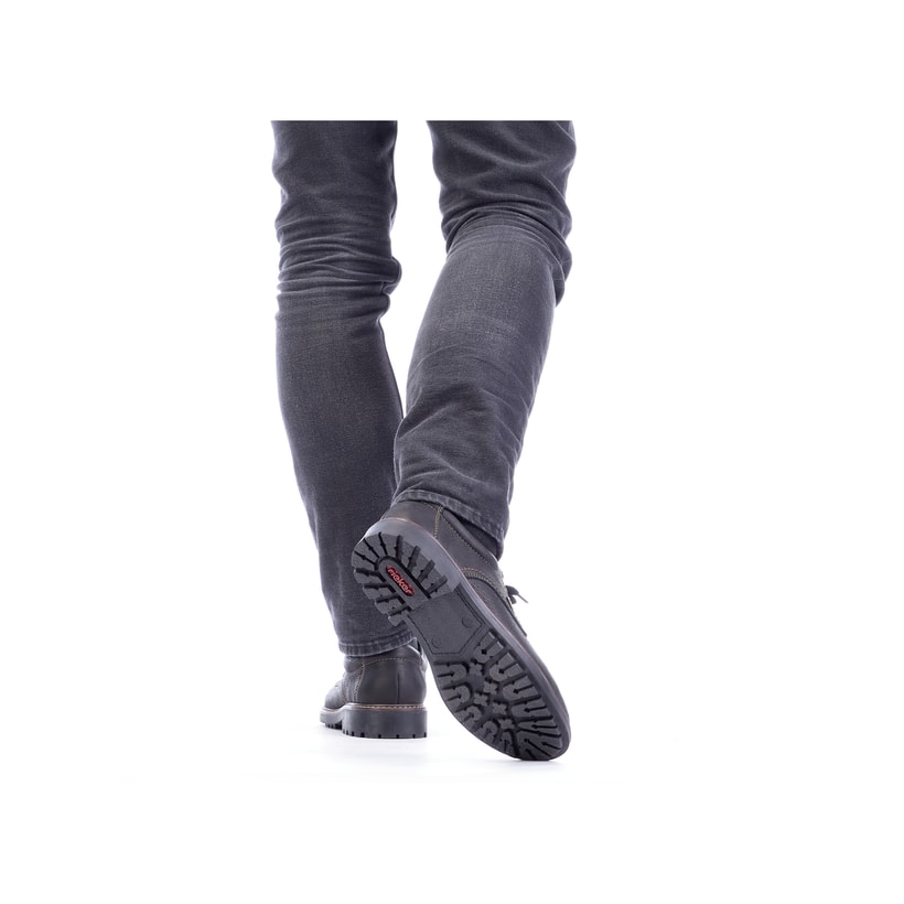 Rieker Artikelnummer B4610-00 Rieker Herren Schnürschuhe nachtschwarz Verkauf