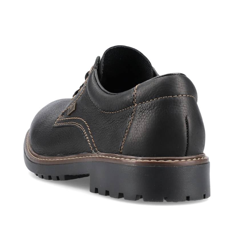 Rieker Artikelnummer B4610-00 Rieker Herren Schnürschuhe nachtschwarz Verkauf