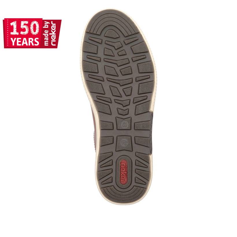 Rieker Artikelnummer B3313-24 Rieker Herren Sneaker Low holzbraun Schlussverkauf