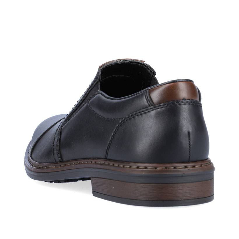 Rieker Artikelnummer 17659-00 Rieker Herren Slipper mattschwarz Günstiger Verkauf
