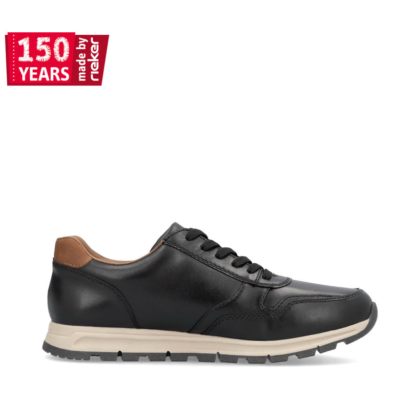 Rieker Artikelnummer B0504-00 Rieker Herren Sneaker Low nachtschwarz Meist gekauft