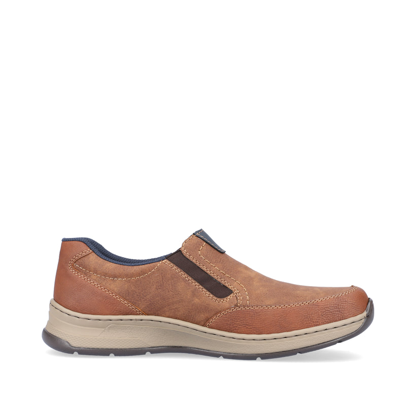 Rieker Artikelnummer 14362-24 Rieker Herren Slipper holzbraun Fabrik Onlineshop