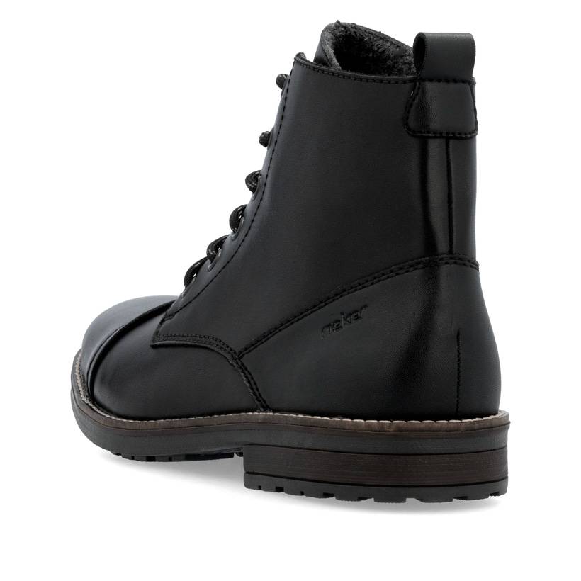 Rieker Artikelnummer 33205-00 Rieker Herren Schnürstiefel graphitschwarz Fabrikpreis