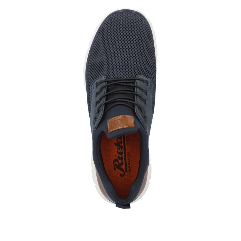Rieker Artikelnummer B6652-14 Rieker Herren Slipper marineblau Rabatt