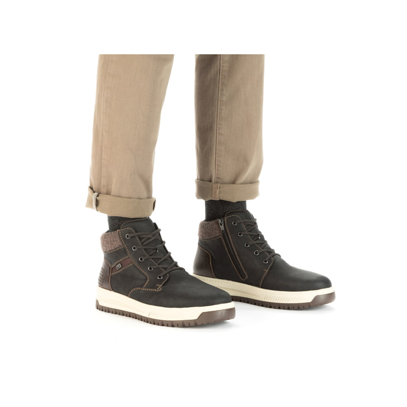 Rieker Artikelnummer 38542-00 Rieker Herren Schnürstiefel asphaltschwarz Exklusivangebot