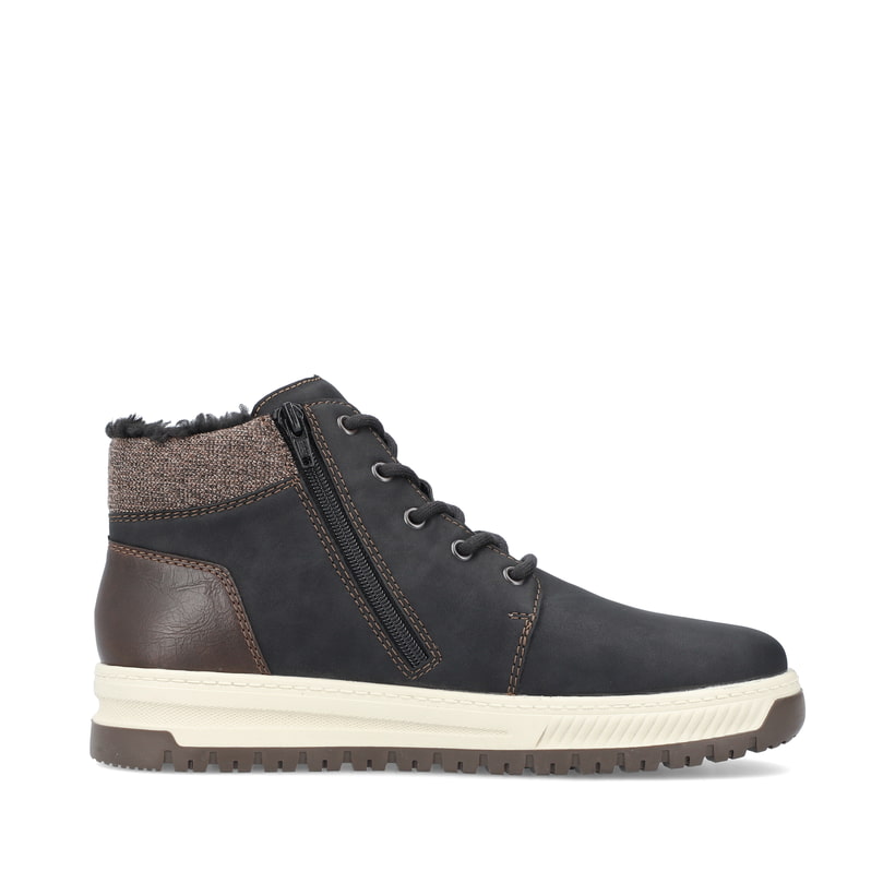 Rieker Artikelnummer 38542-00 Rieker Herren Schnürstiefel asphaltschwarz Exklusivangebot