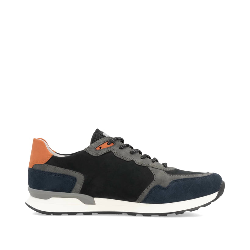 Rieker Artikelnummer U0308-14 Rieker Herren Sneaker Low dunkelblau-grau Preisnachlass