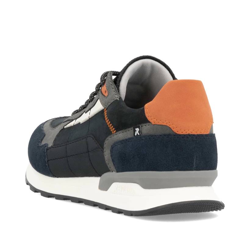 Rieker Artikelnummer U0308-14 Rieker Herren Sneaker Low dunkelblau-grau Preisnachlass