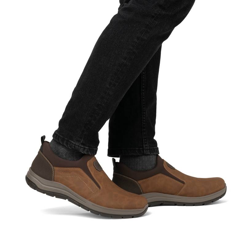 Rieker Artikelnummer 03650-24 Rieker Herren Slipper nougatbraun Vatertagsangebot