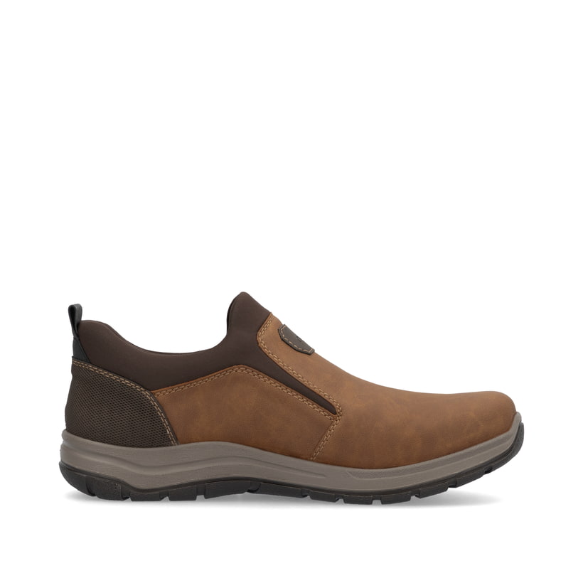 Rieker Artikelnummer 03650-24 Rieker Herren Slipper nougatbraun Vatertagsangebot